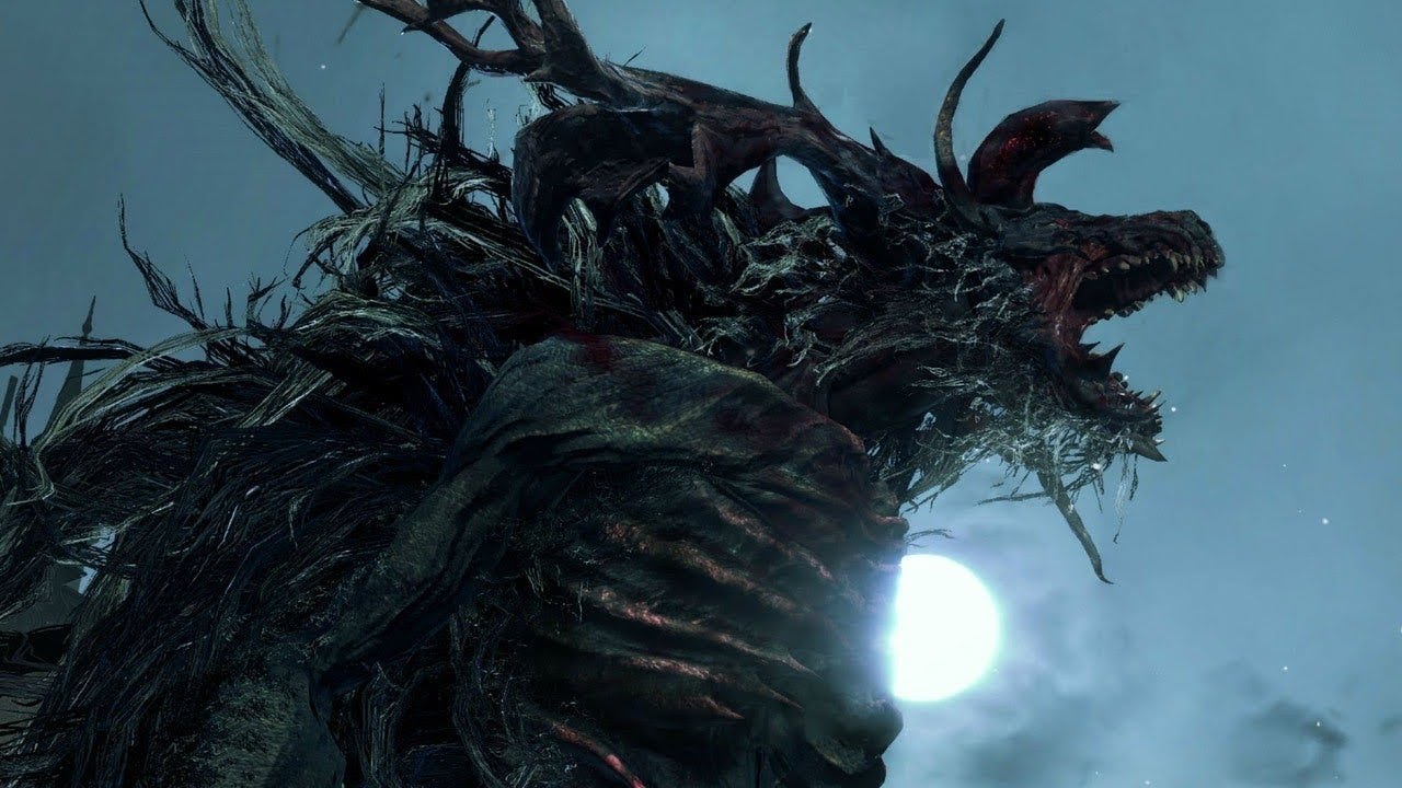 Bloodborne - Cleric Beast Boss Fight