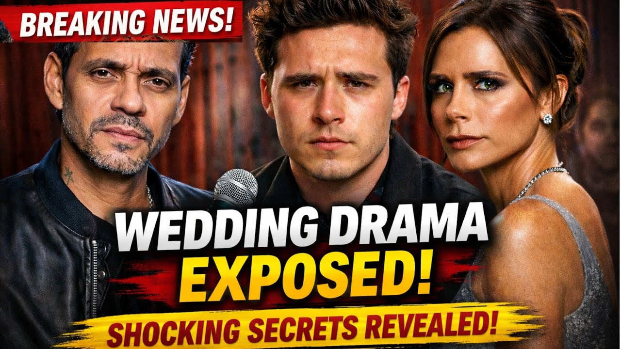 Marc Anthony BREAKS Silence on Beckham Family Drama… What Really Happened at the Wedding?