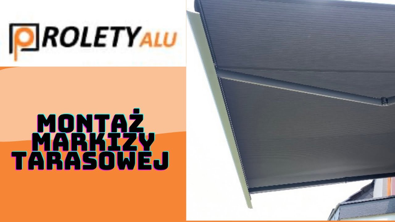 Markiza tarasowa w pełnej kasecie