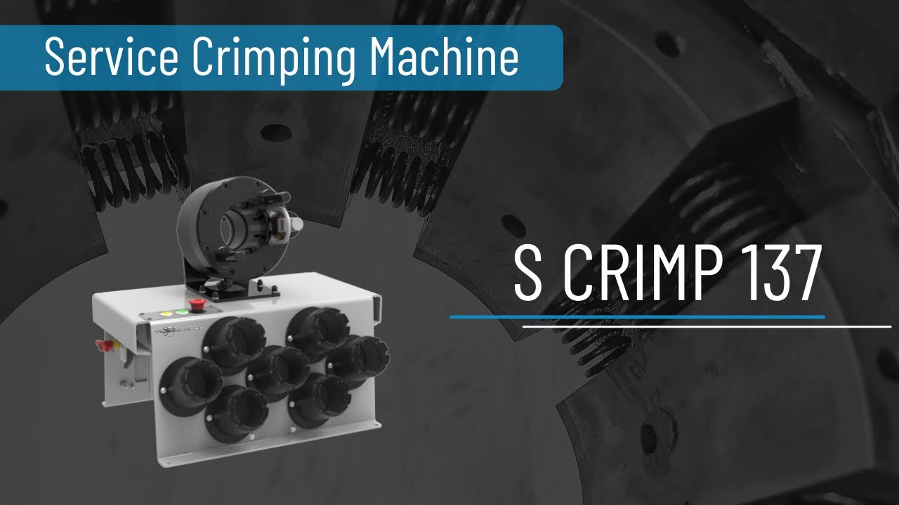TECHMAFLEX - CRIMPING MACHINE - S CRIMP 137 (SE28)