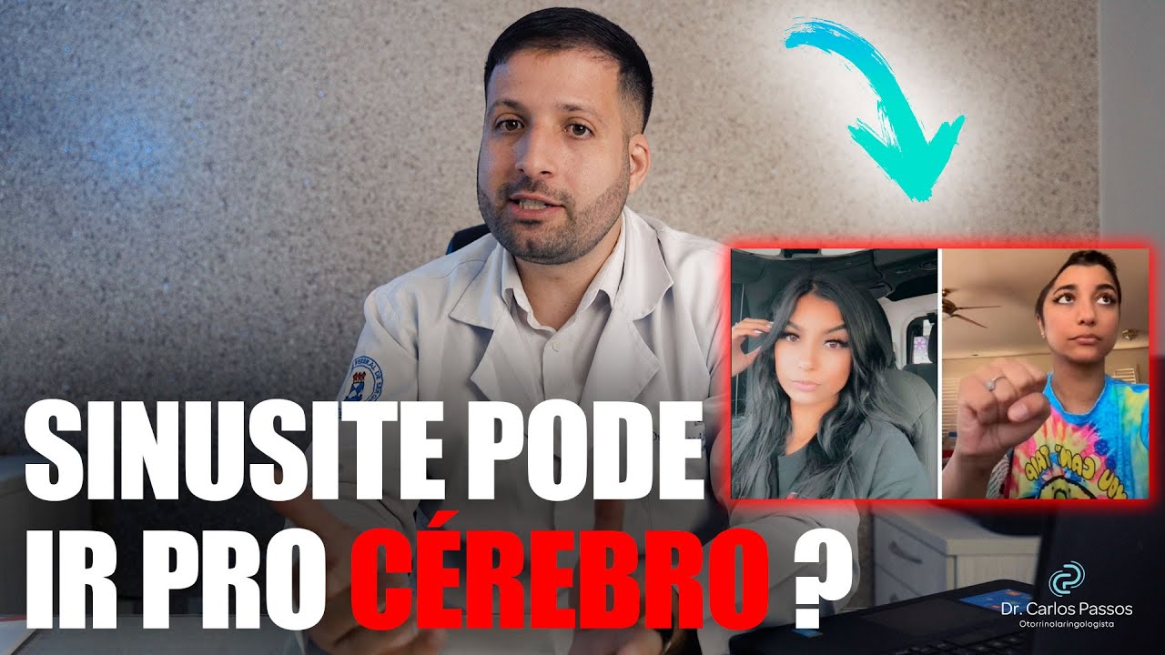 SINUSITE PODE IR PARA O CÉREBRO? Complicações que a Sinusite pode gerar