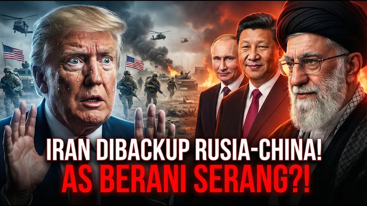 RUSIA-CHINA SIAP BANTU IRAN!! AS Mau PUTAR BALIK Menyerang… TRUMP LANGSUNG CIUT?!