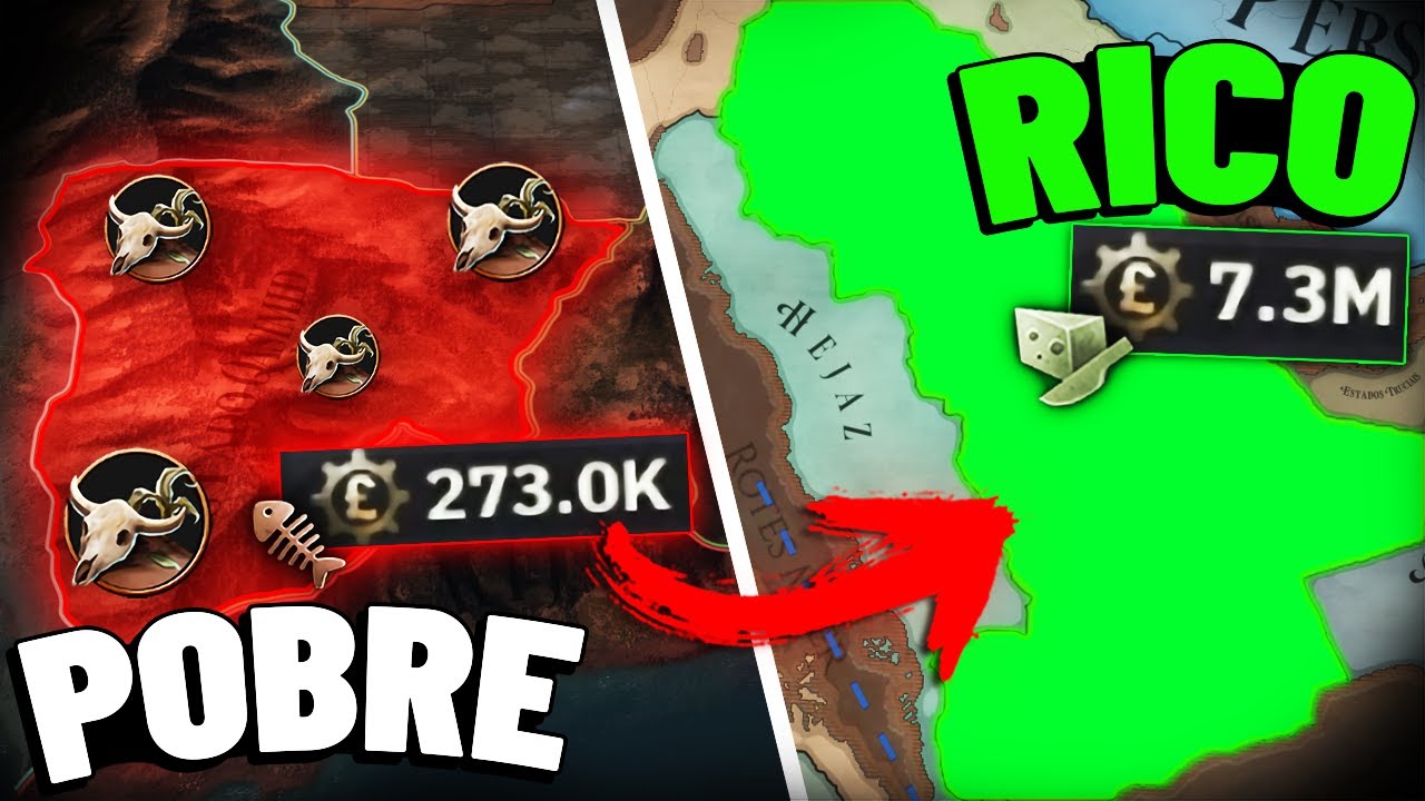 Transformei o PIOR país da arabia num verdadeiro IMPERIO no Victoria 3