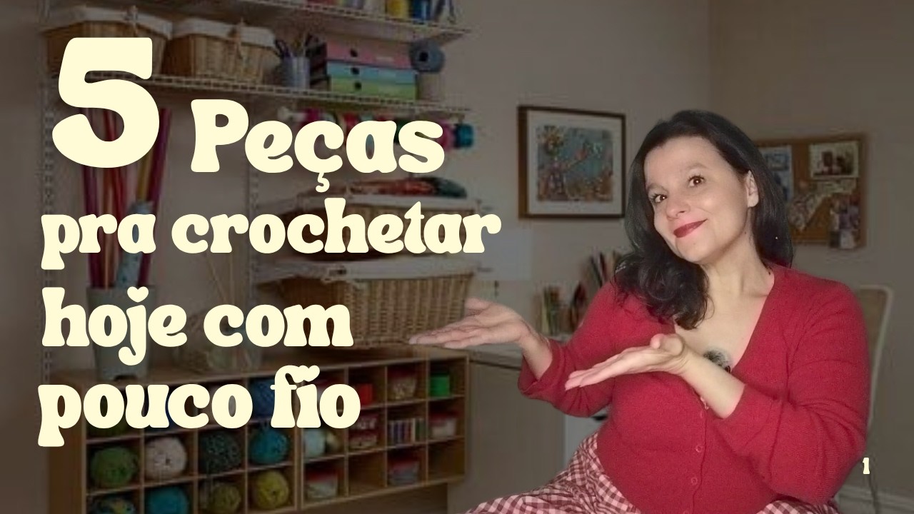 Precisa de dinheiro r&aacute;pido? Fa&ccedil;a e venda essas 5 pe&ccedil;as de croch&ecirc;!