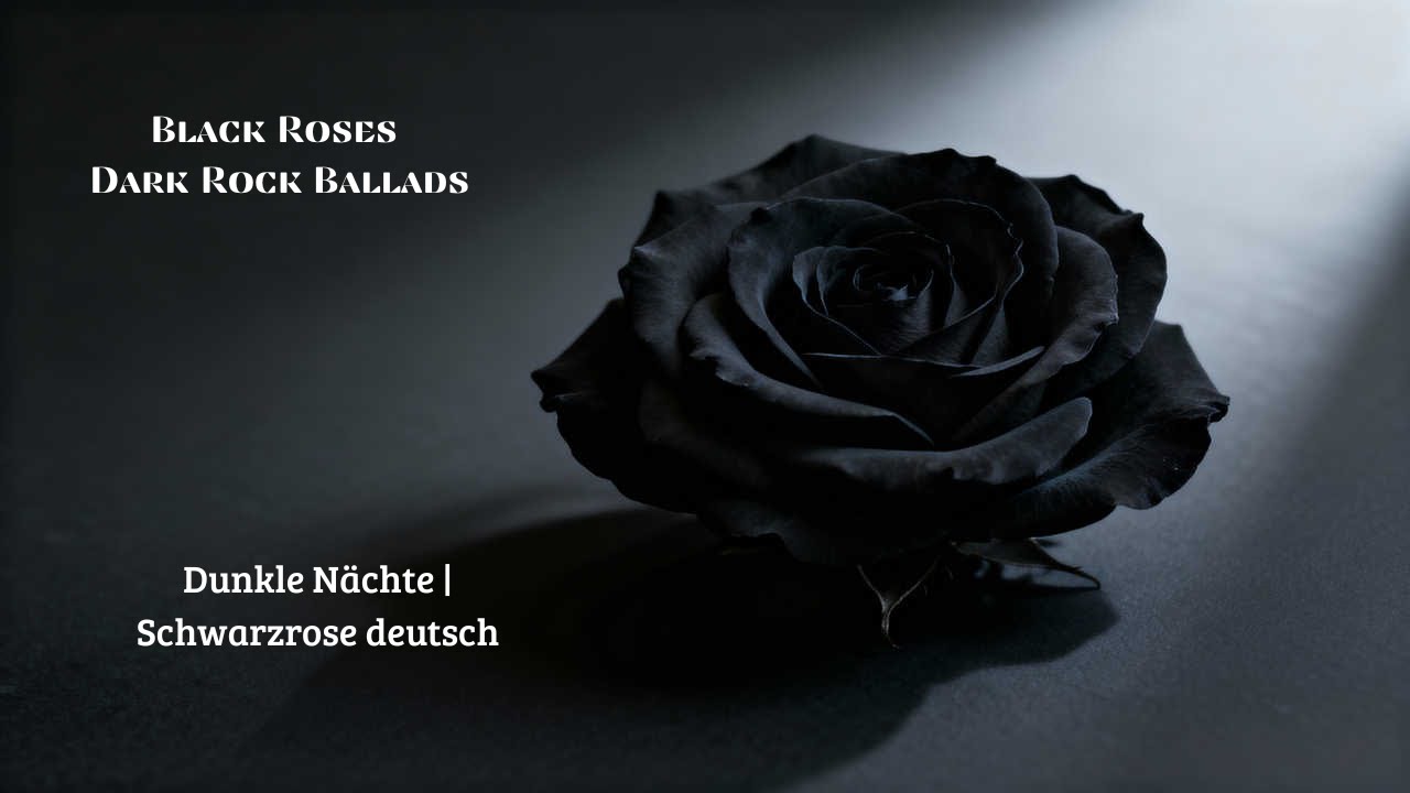 Dunkle Nächte | Schwarzrose deutsch