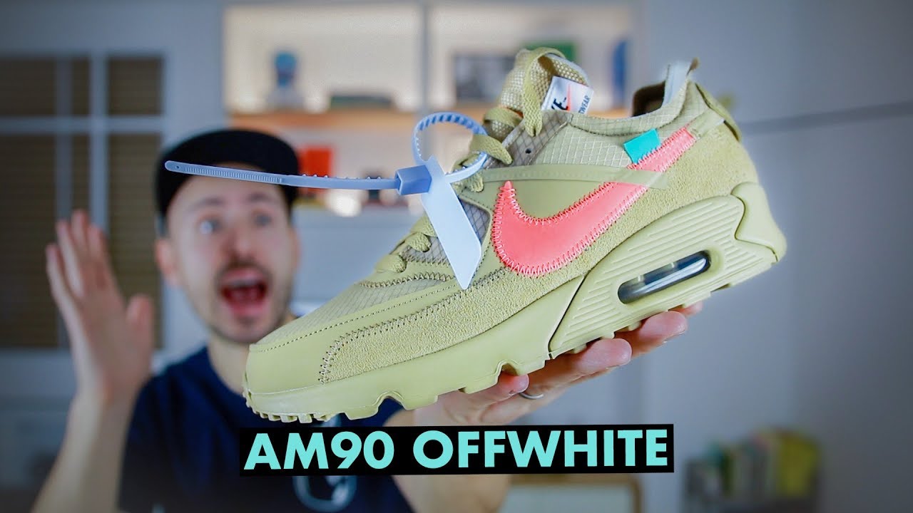 Air Max 90 OFF WHITE la review et le on feet! J'ai enfin gagné une raffle!!!🔥🔥🔥