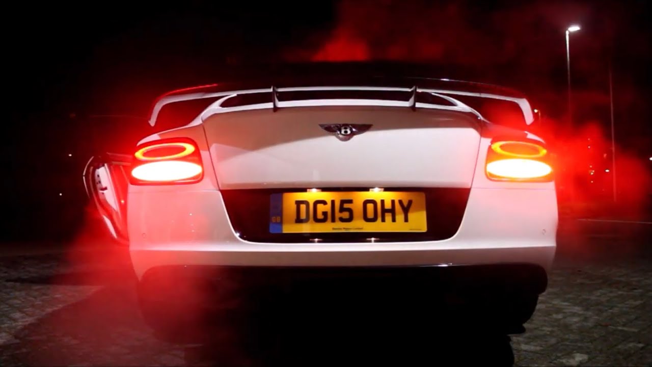 Bentley Continental GT3-R Loud Revs, Crackles and Accelerations