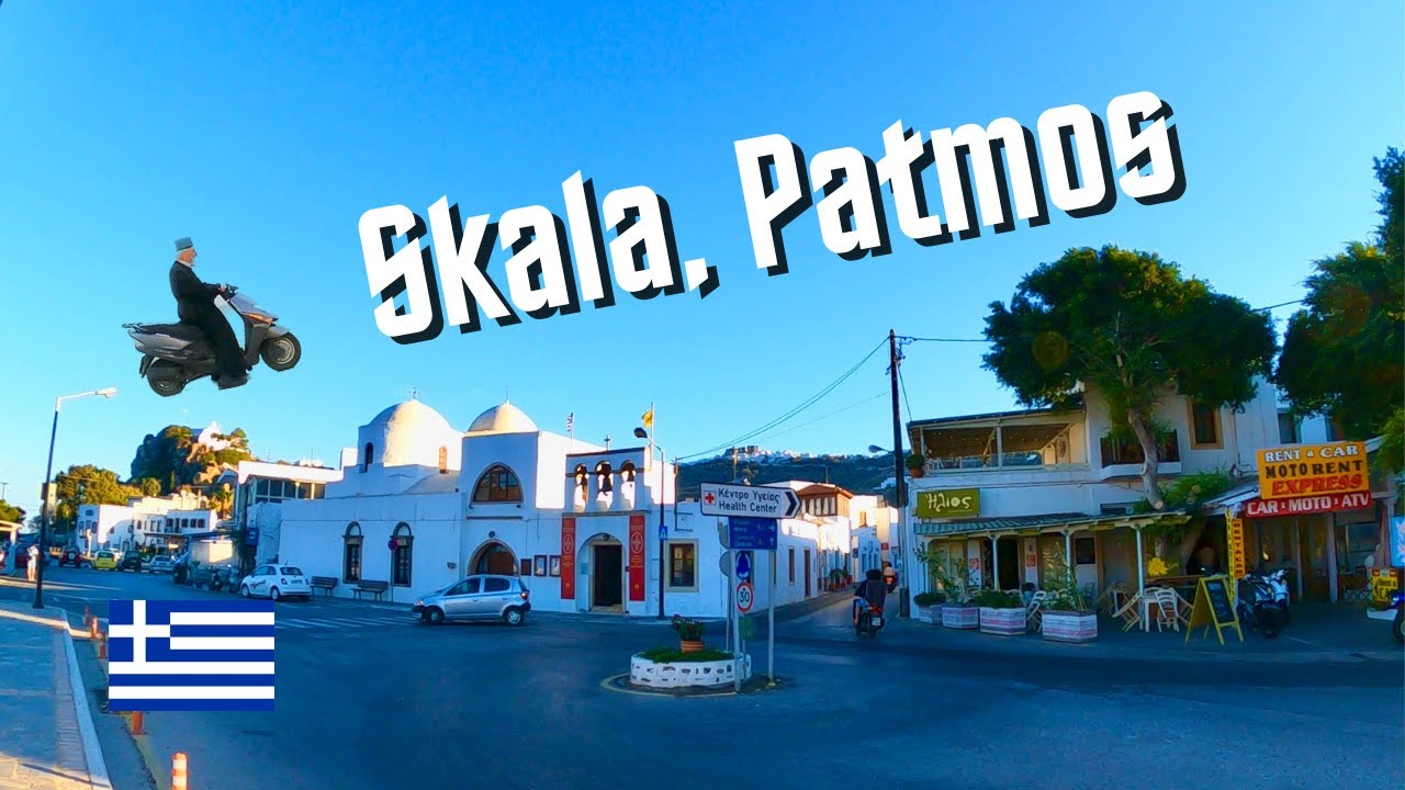 Skala Town,  Patmos Greece  (Cruise Ship Port)