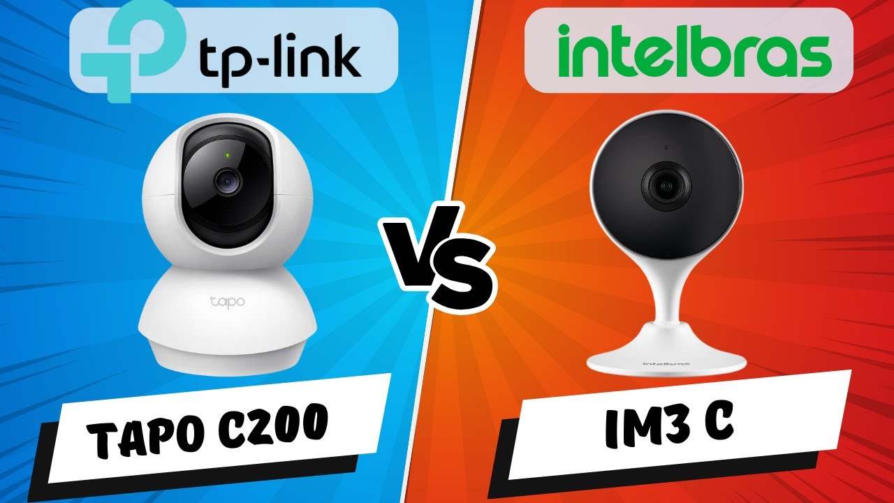 TP Link TAPO C200 vs INTELBRAS iM3C: Qual a Melhor C&acirc;mera Interna de Seguran&ccedil;a em 2025?