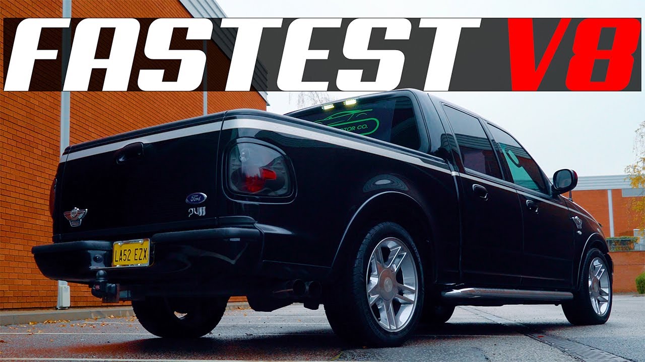 UK's fastest pickup truck - Harley Davidson Ford F150 V8