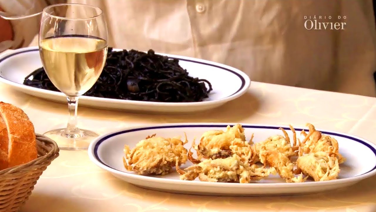 OLIVIER ANQUIER - VENEZA - SPAGHETTI NERO DI SEPPIA E CARANGUEIJO FRITO (PARTE 2 /3)