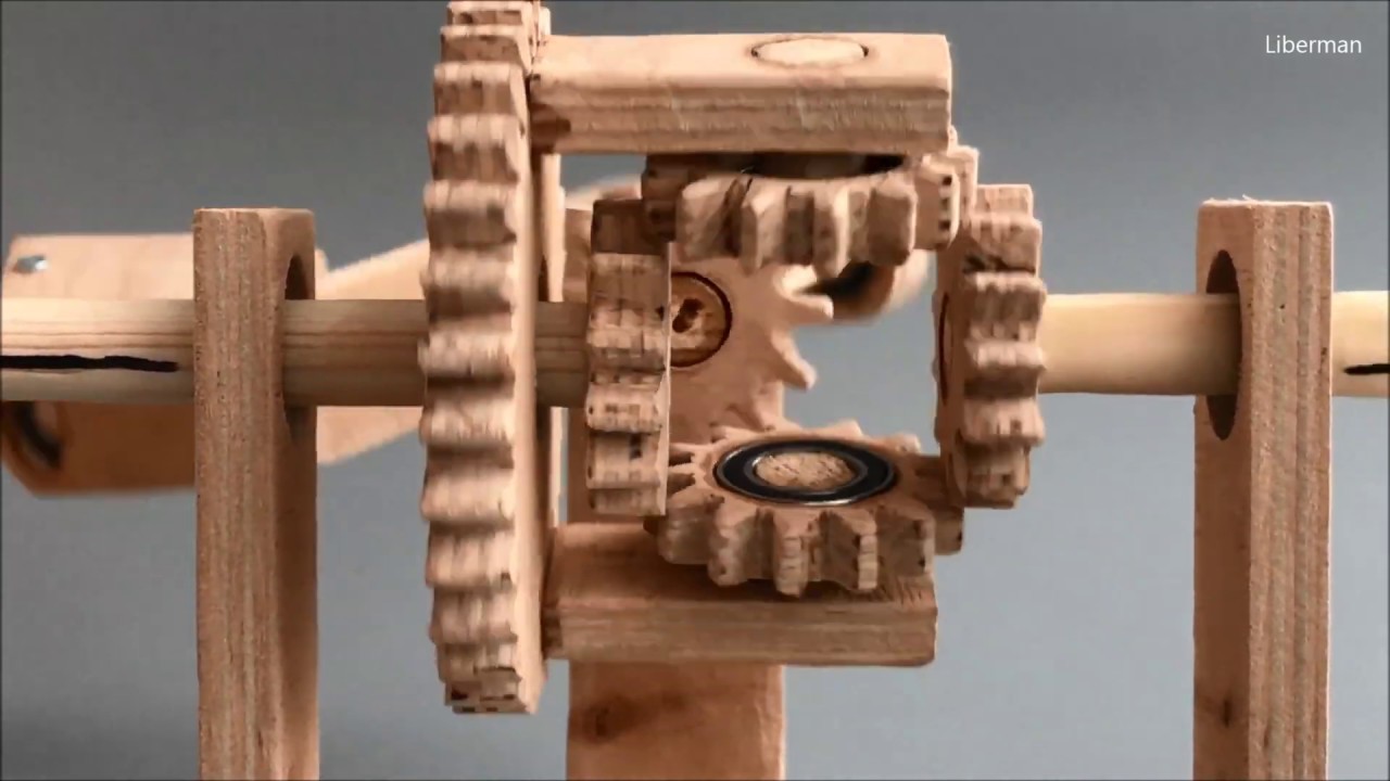 DIY дифференциал из фанеры