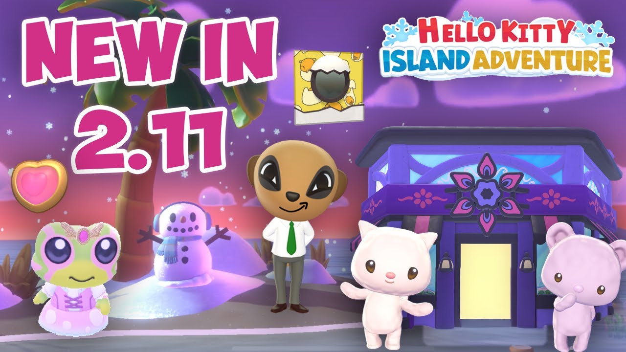 ВСЕ НОВОЕ в версии 2.11 для Hello Kitty Island Adventure