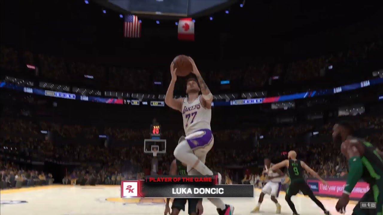 BOS (29-38) vs LAL (46-20) - Luka record 2nd most assist in a single game with 29! LA got the W