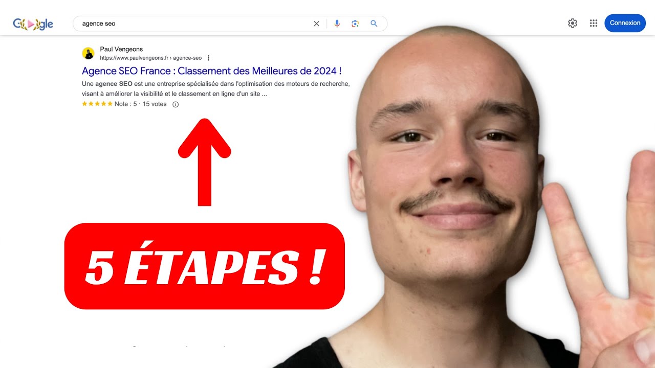 🎯 5 ÉTAPES pour se RÉFÉRENCER sur un MOT CLÉ GOOGLE (SEO).