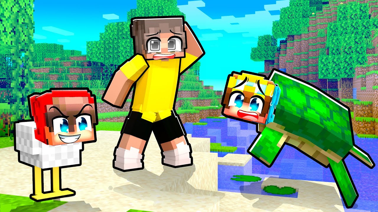 Minecraft but we're PETS…