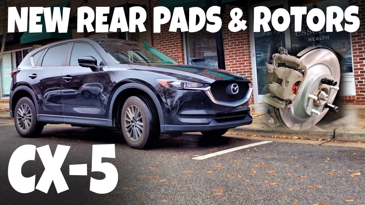 MAZDA CX-5 | Замена задних тормозных колодок и дисков