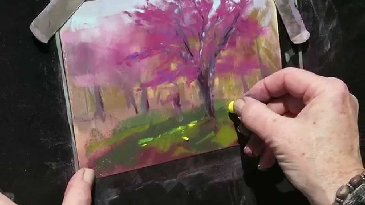 A Quick Plein Air Demo in Pastel
