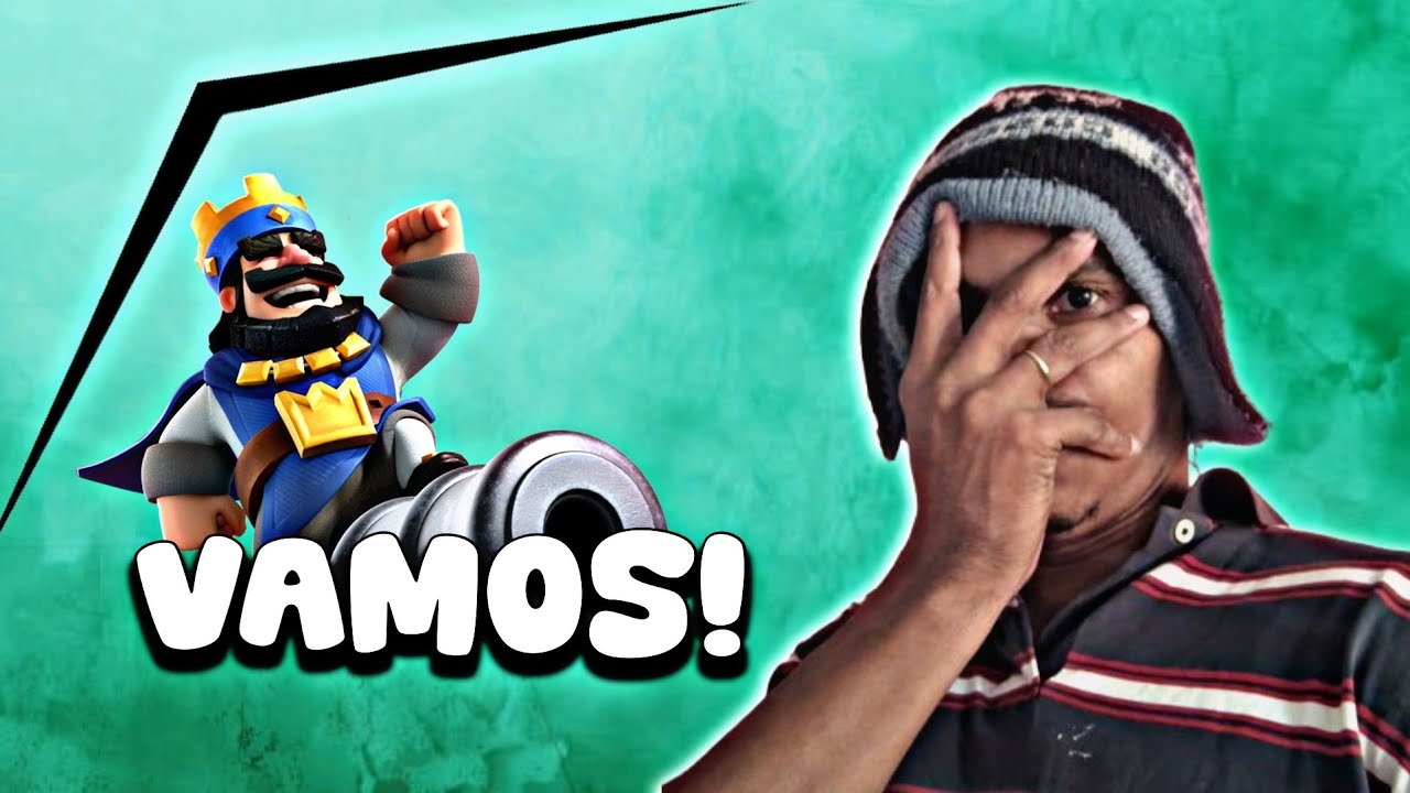 JOGANDO CLASH ROYALE PUSH