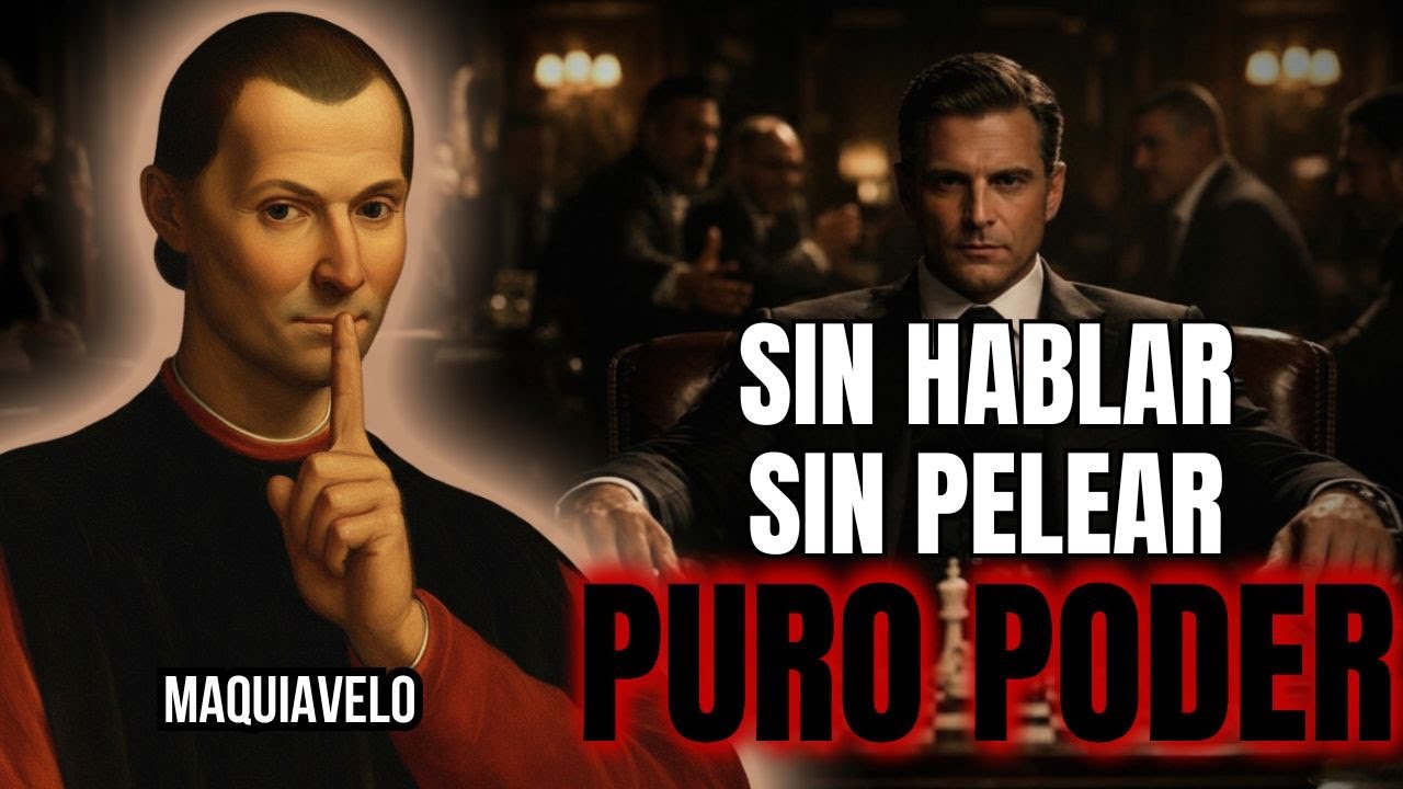 7 TÁCTICAS SILENCIOSAS que Te Hacen RESPETADO Sin Decir Nada - MAQUIAVELO