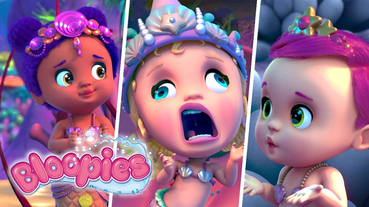 BLOOPIES SIN PARAR 🧜&zwj;♂️💦 SHELLIES 🧜&zwj;♀️❣️ DIBUJOS ANIMADOS para NI&Ntilde;OS en ESPA&Ntilde;OL 🚿💧 AMIGOS ACU&Aacute;TICOS