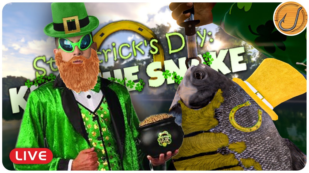 The ST. PATRICKS Snakehead HUNT! l Fishing planet [LIVE]