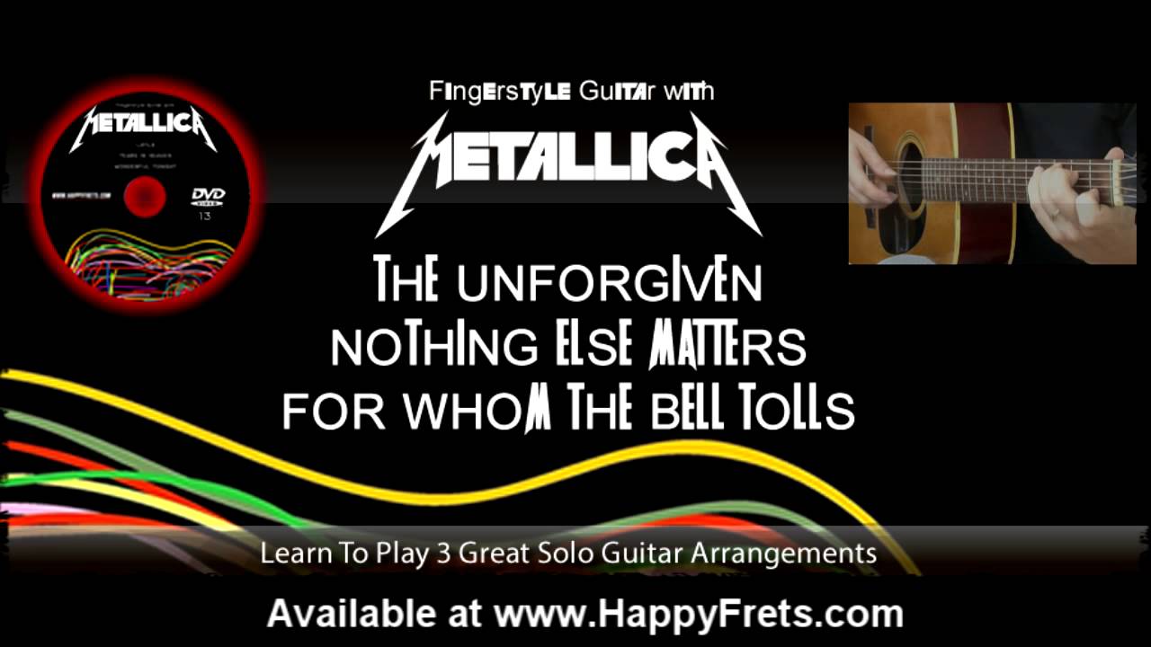 Fingerstyle Guitar With Metallica DVD at HappyFrets.com (AS-013)