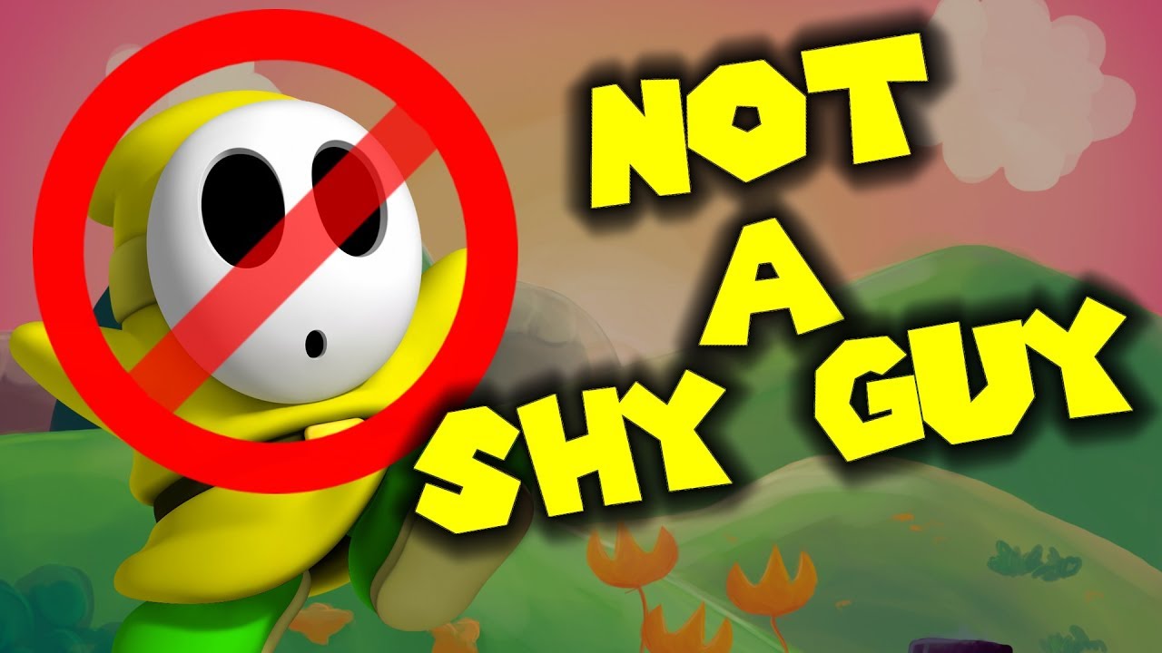 Shy Guy is NOT A SHY GUY !