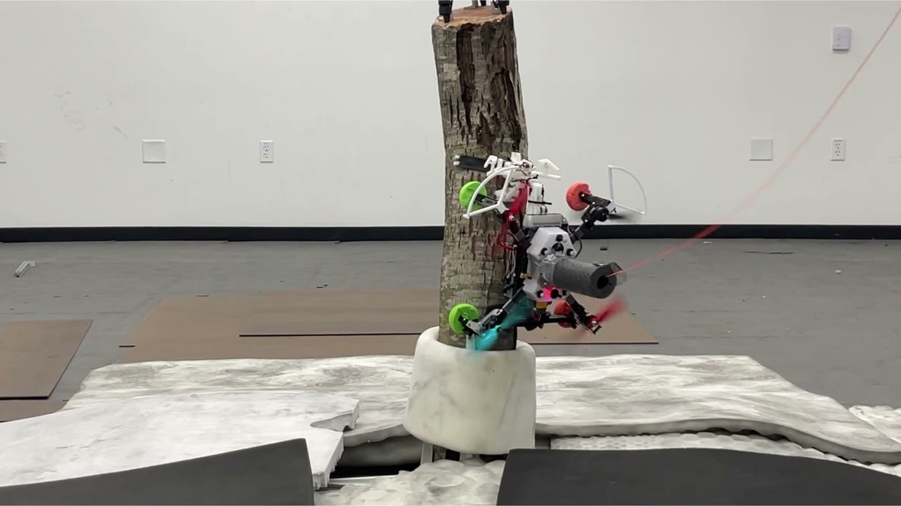 SLAP: Slapband-based Autonomous Perching Drone with Failure Recovery for Vertical Tree Trunks 