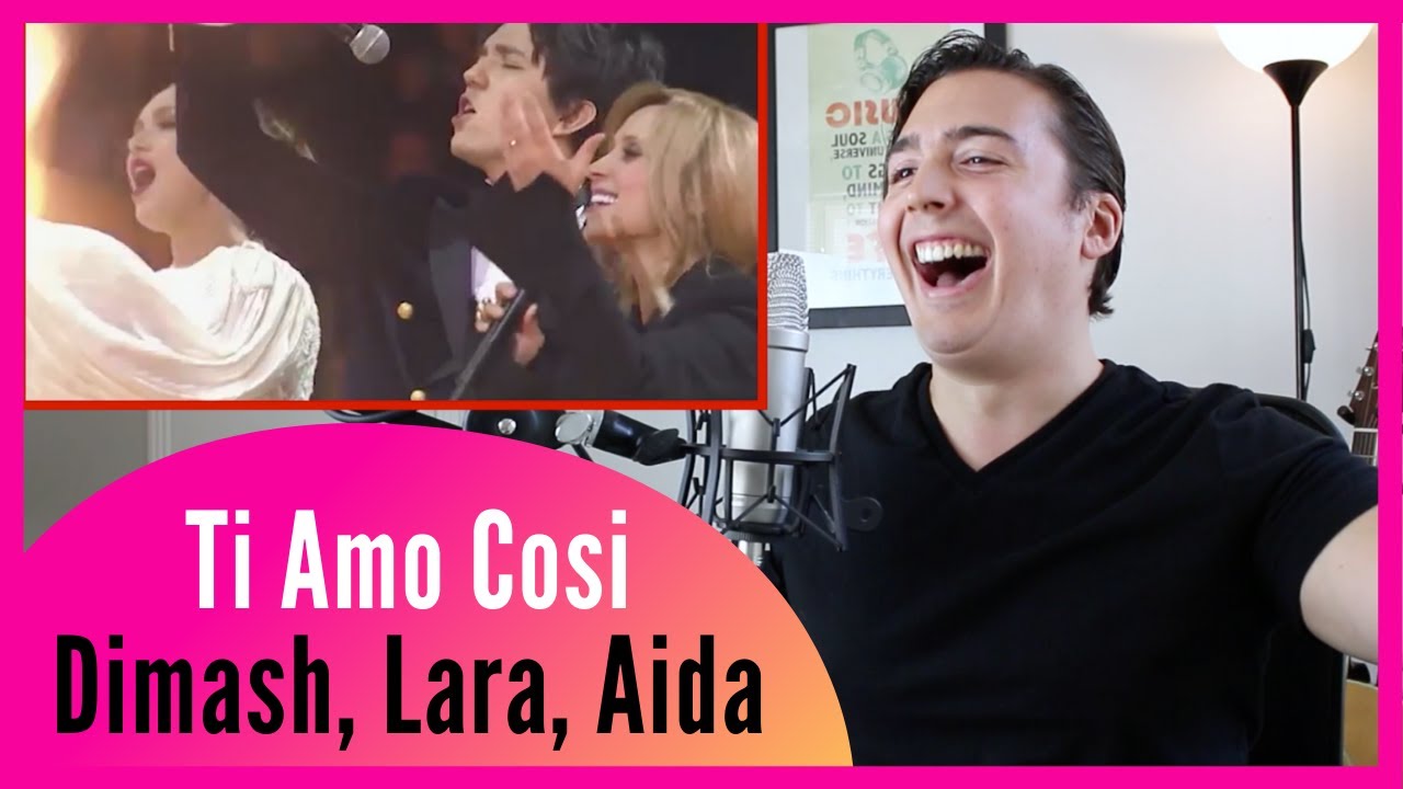 REAL Vocal Coach Reacts to Dimash Kudaibergen, Lara Fabian, Aida Garifullina - Ti amo cosi