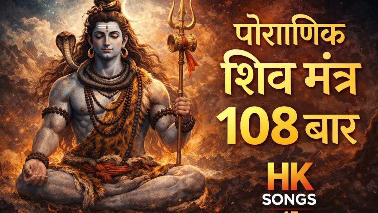 पौराणिक शिव मंत्र 108 बार 🔱 | Powerful Ancient Shiva Mantra for Peace & Positive Energy | 2026 Viral