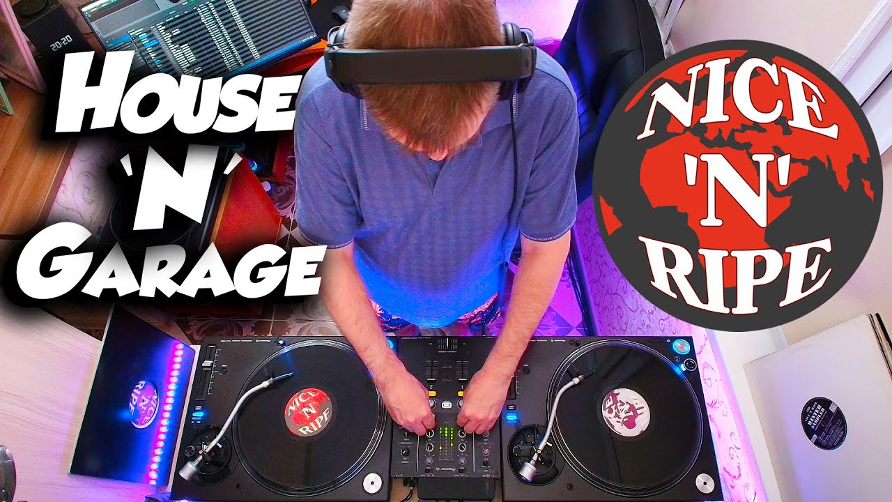 Classics House and Garage Mix - Nice 'N'  Ripe Selection - All Vinyl DJ Set - Garage House Vibe