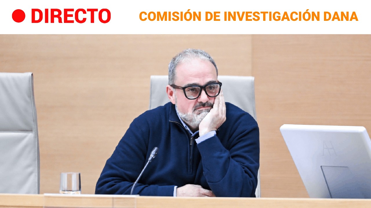 DIRECTO | COMISIÓN DANA: COMPARECE JOSEP LANUZA, ASESOR externo del PP valenciano | RTVE Noticias