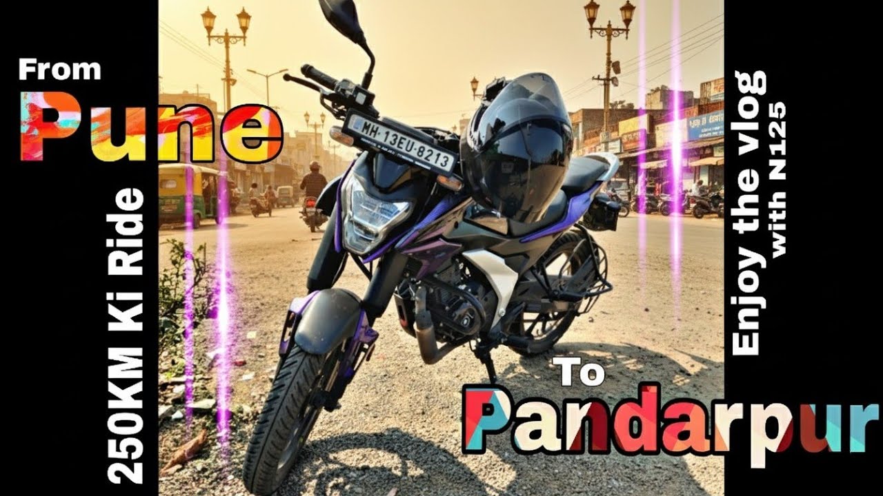 PUNE TO PANDARPUR WITH N125 || Dilwali ki Chutti ki Ride 😍😂