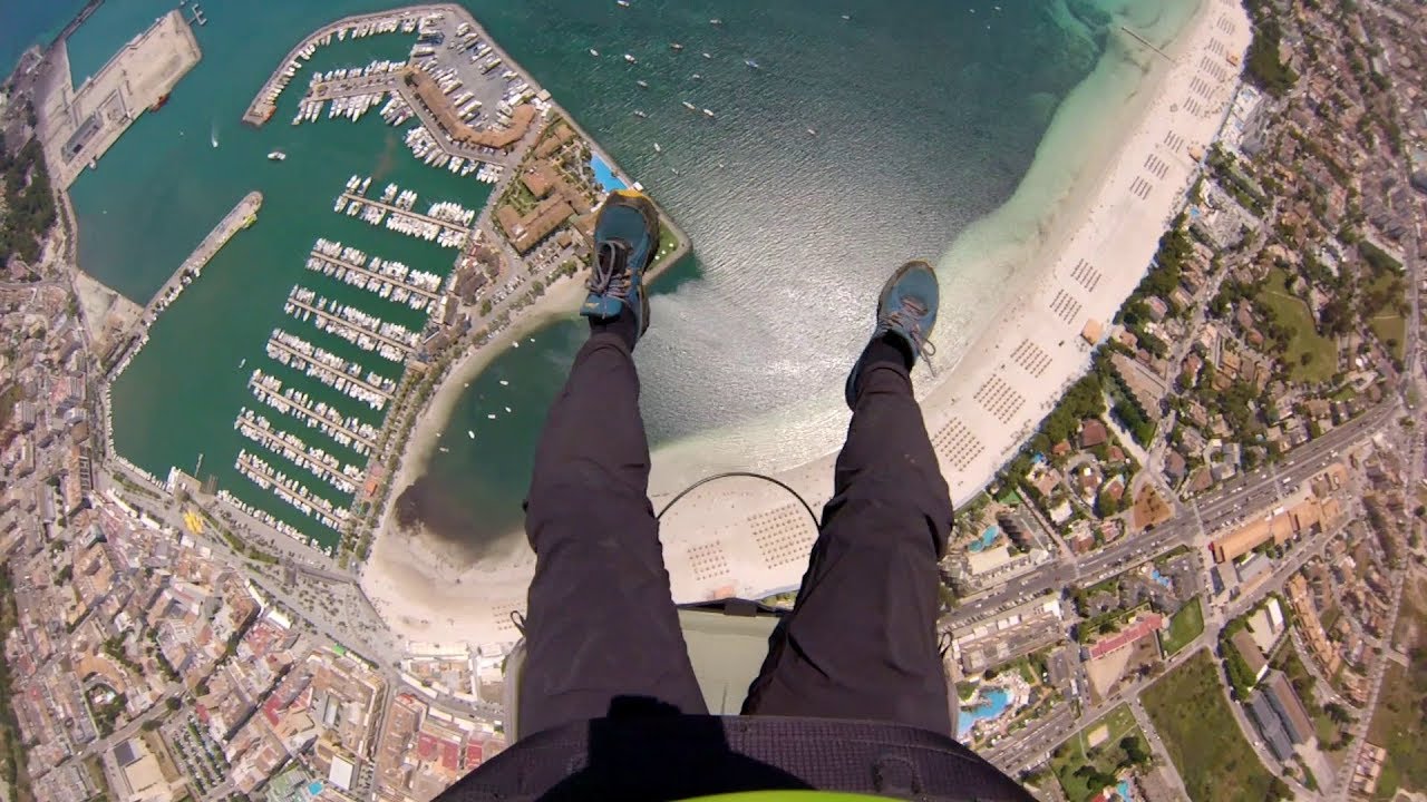 Primer triangulo FAI, Parapente Alcudia