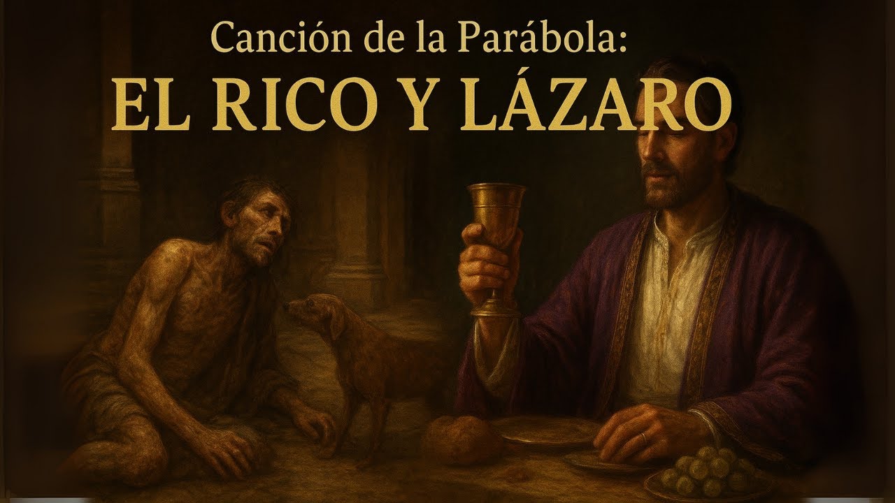 🎵📖 Canción de la Parábola: El Rico y Lázaro (Lucas 16:19-31) ✨🔥🙏