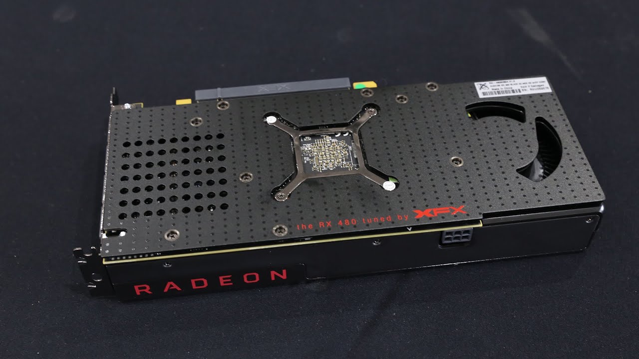 XFX RX480 Black Edition BE