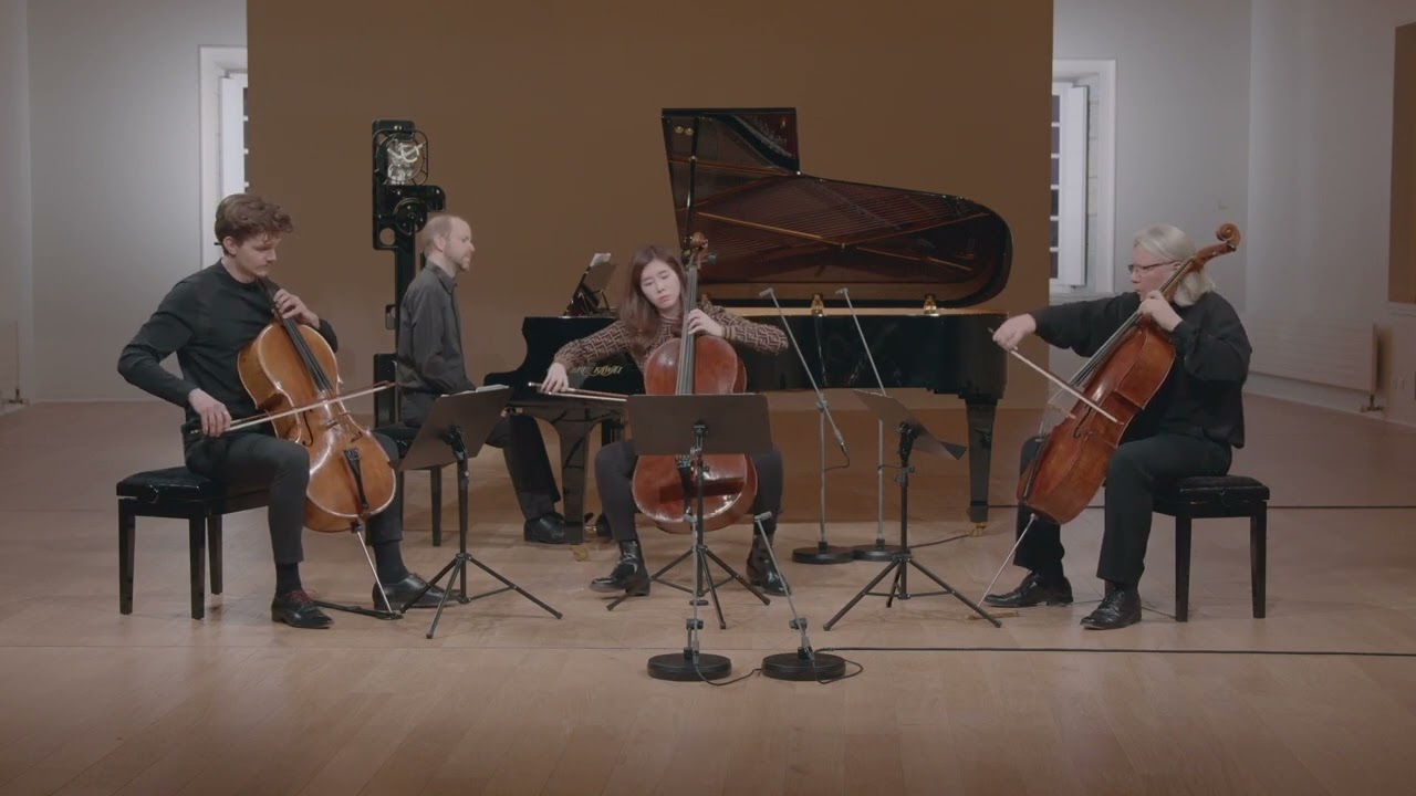 Popper Requiem for three cellos and piano Prof. Peter Bruns, Jungin Huh, Konstantin Pointner