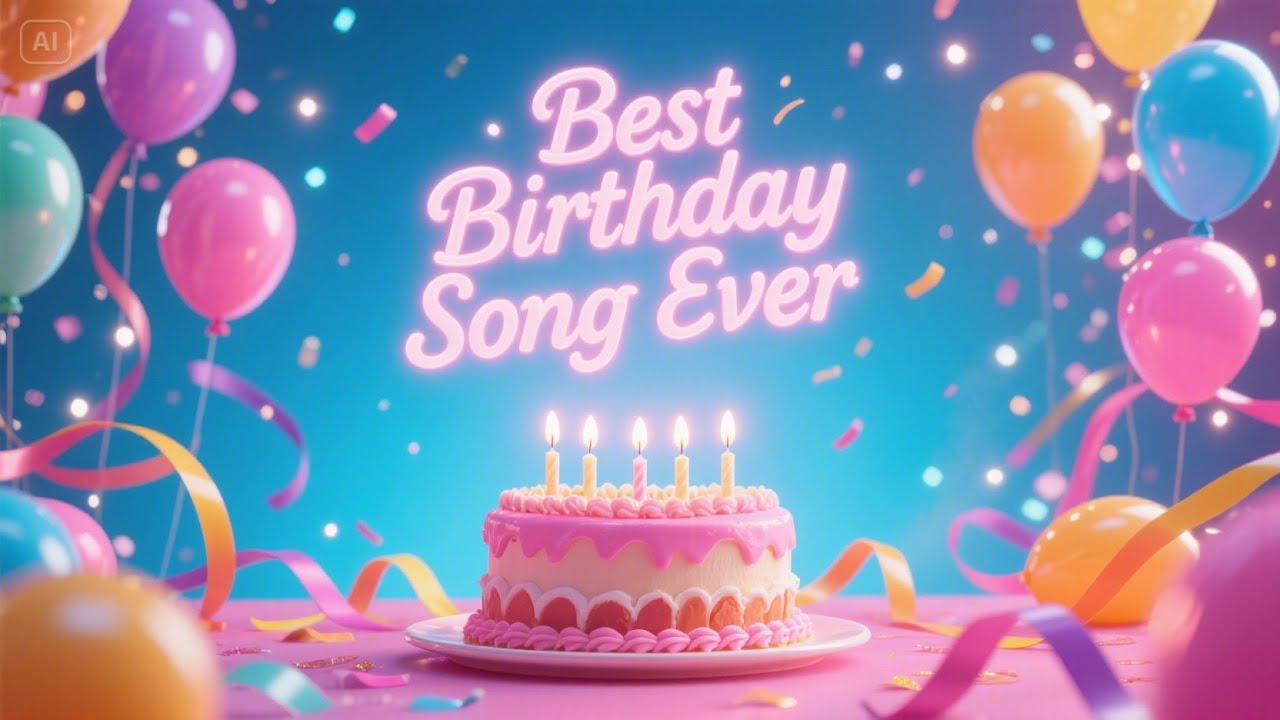 Happy Birthday Song 2025 – Best Birthday Song Ever (Official Audio)