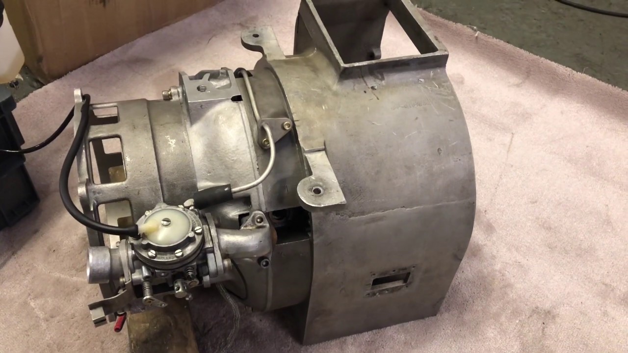 sachs rotary  km48 engine running