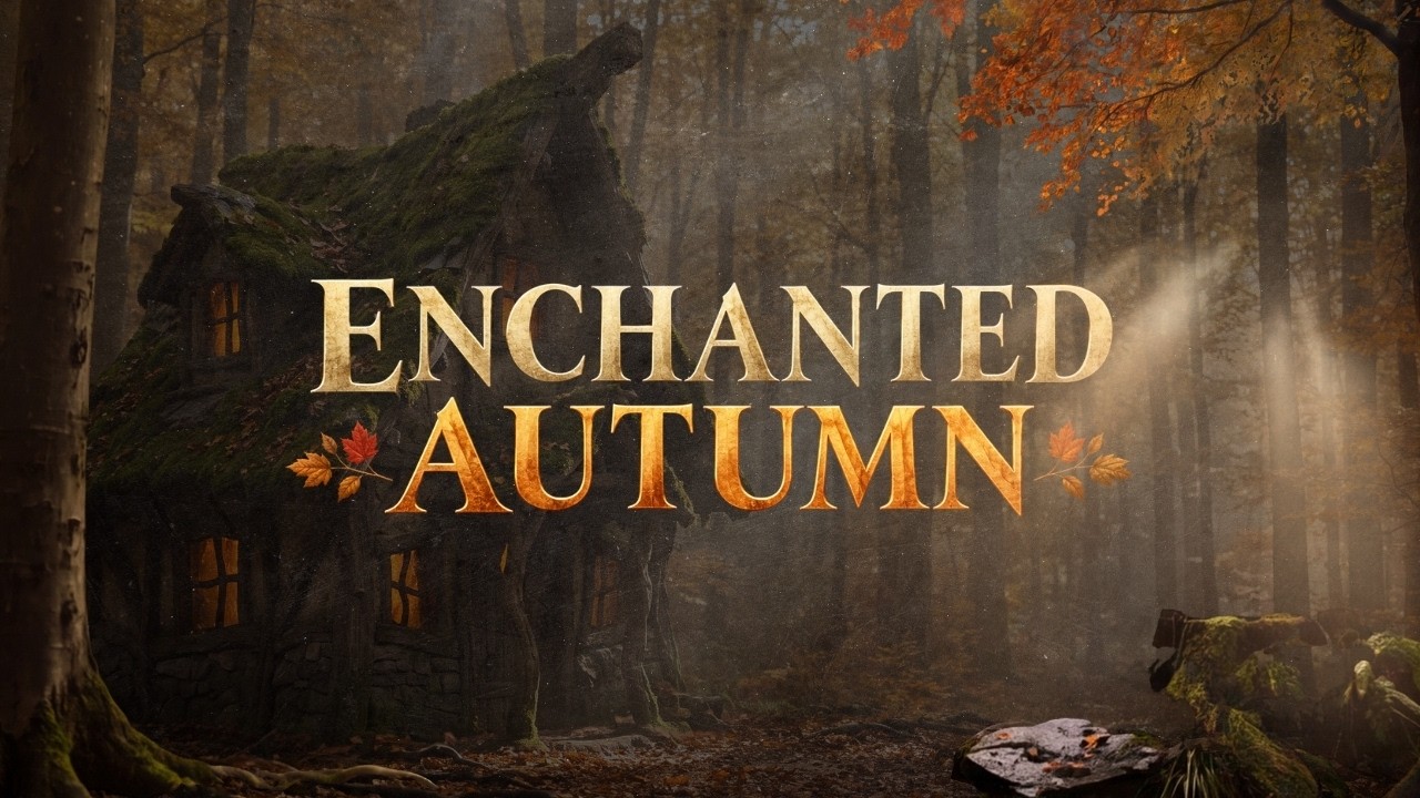 Enchanted Autumn Cottage | Medieval Fantasy Music & Forest Ambience (432Hz)