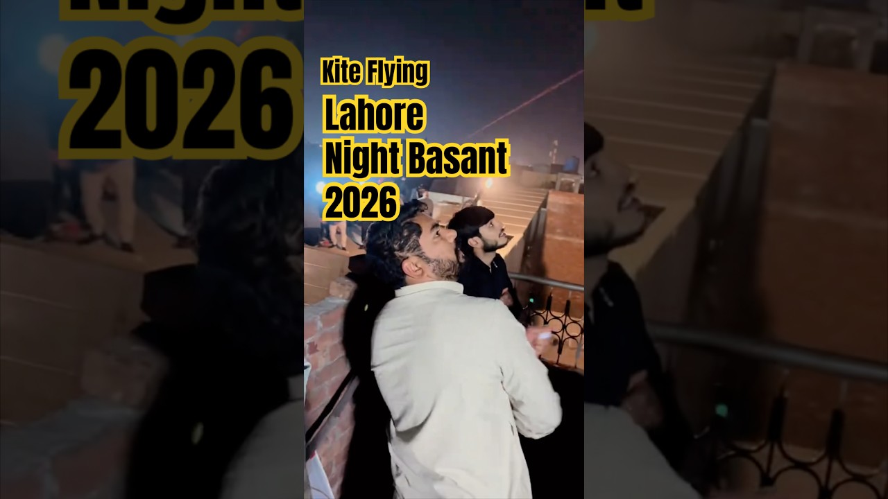 Basant kite flying video Basant festival 2026