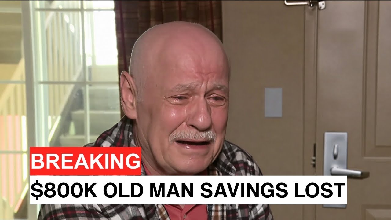 76 Year Old Man became homeless after losing $800,000 savings in Lottery Scam