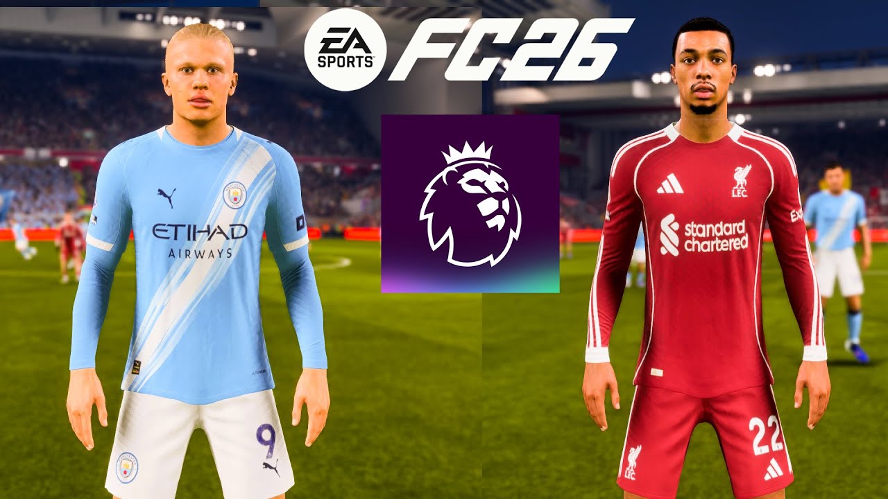 Liverpool Vs. Manchester City | Premier League 25/26 Matchday 25 | FC 26 Full Game