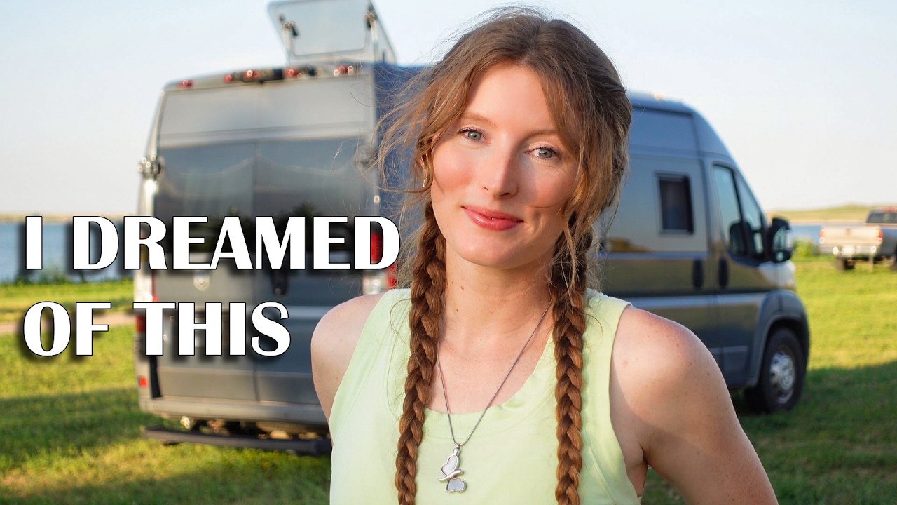 I Dreamed of This... | Simple Off-Grid VANLIFE with my Cat | VLOG