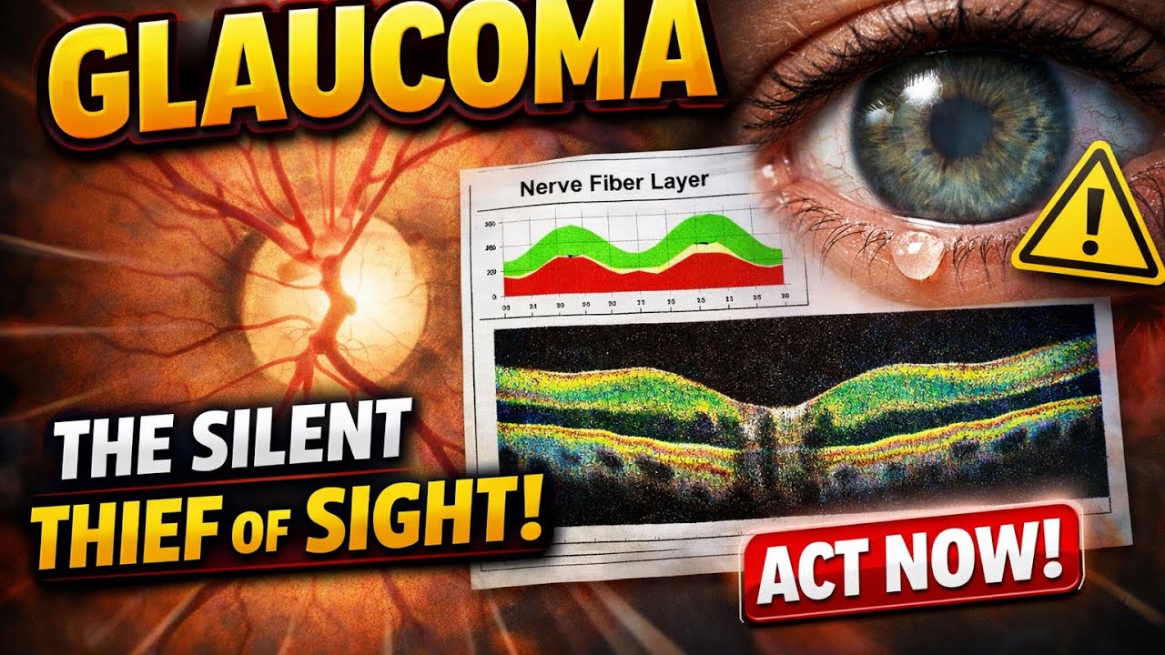 Glaucoma / Kaalamotiya Explained | Fundus Changes & OCT Report