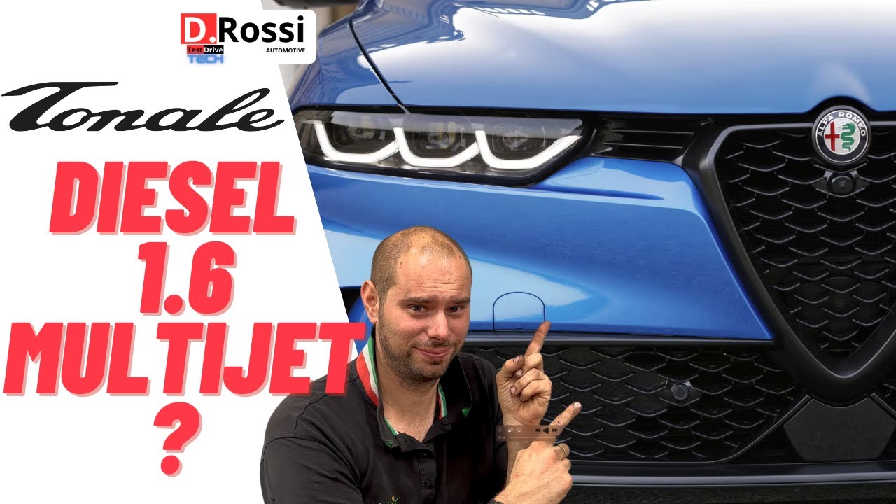ALFA ROMEO TONALE DIESEL COME É FATTA ? SCOPRIAMOLA SOTTO  SERVICE E MANUTENZIONE TestDriveTech