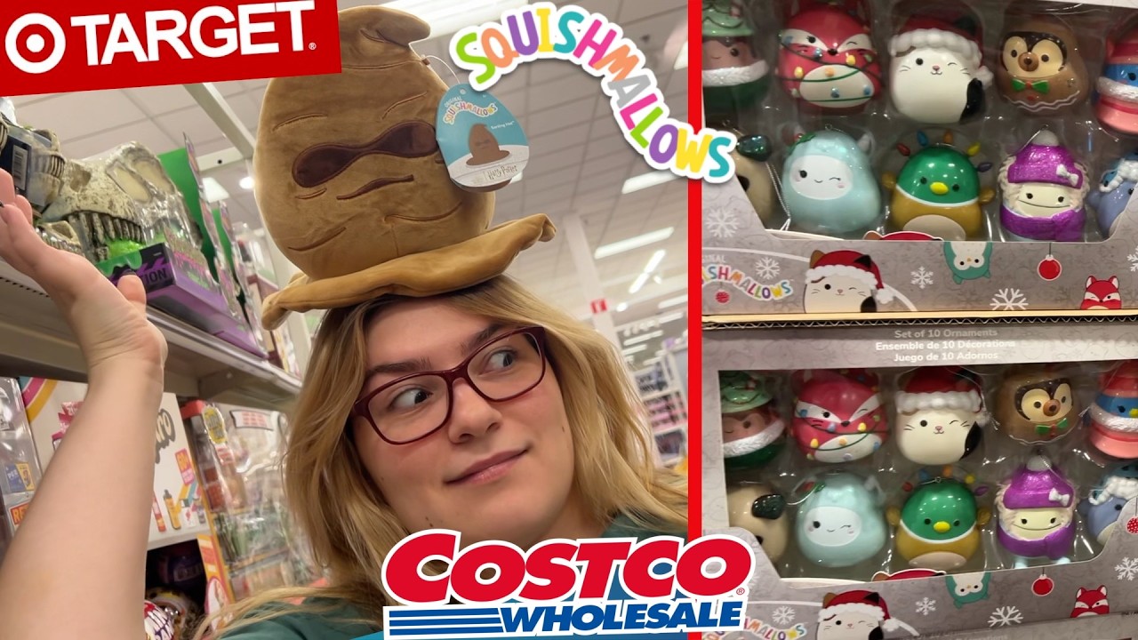 SQUISHAMLLOW HUNTING AT TARGET AND COSTCO