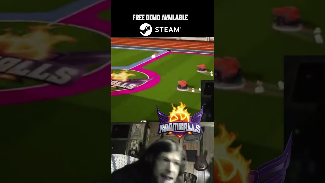 We Score on ROOMBALLS (Check out the Demo on Steam!) #roomballs #score #games #steam #demos