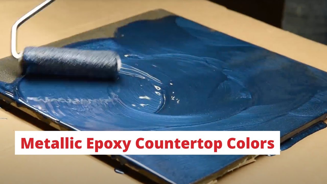 Metallic Epoxy Countertop Colors